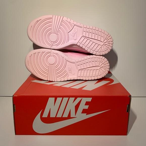 🎀[BRAND NEW] NIKE DUNK LOW PRISM PINK GS YOUTH SHOES SIZE 4Y LOW TOP SNEAKERS🎀 - Picture 11 of 12